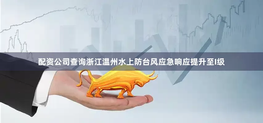 配资公司查询浙江温州水上防台风应急响应提升至I级